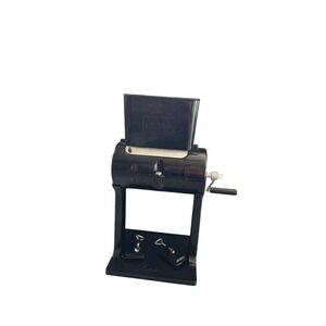 Cabelas Manual Meat Jerky Slicer and Tenderizer Black Hand Crank with Clamps